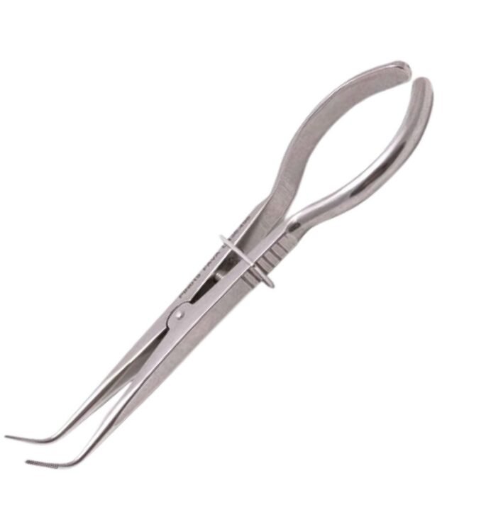 Pinça Porta Grampo Palmer Serrilhada