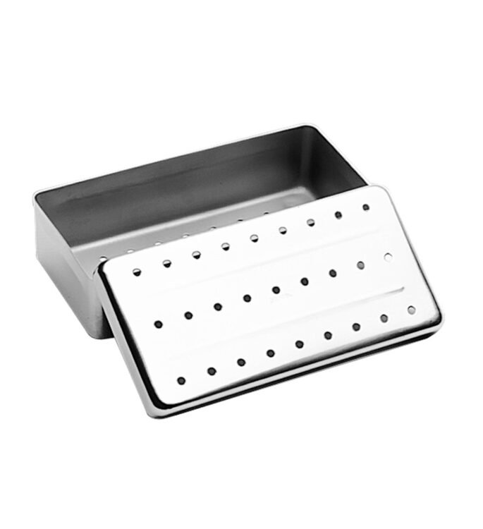 Estojo Inox Perfurado 101PFI