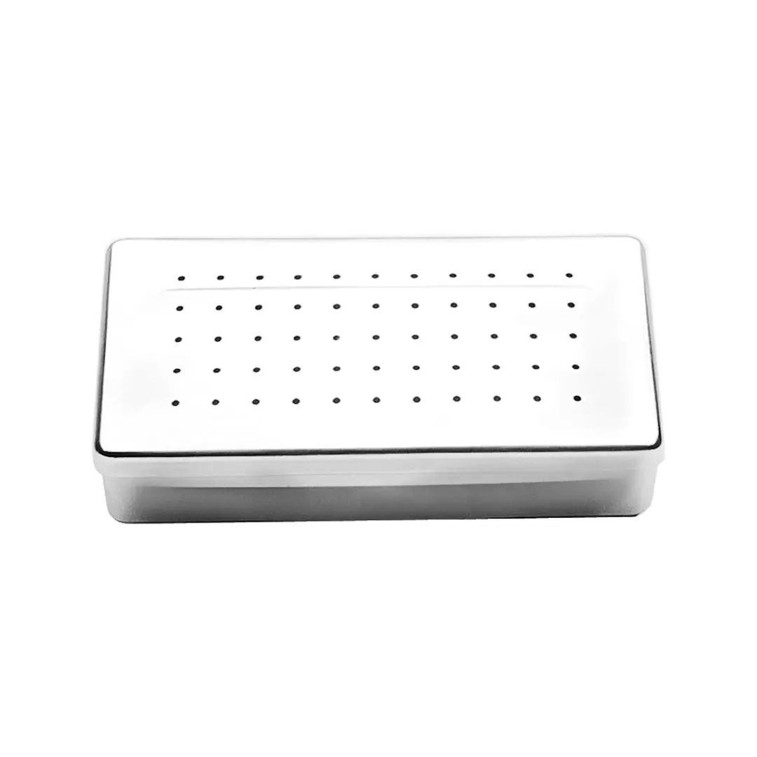 Estojo Inox Perfurado 103PFI