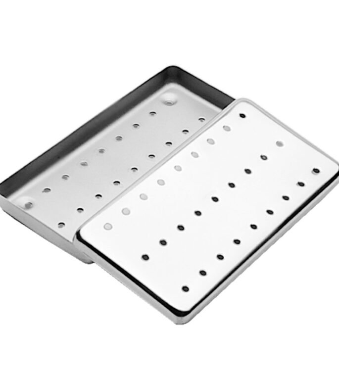 Estojo Inox Perfurado 112PFI
