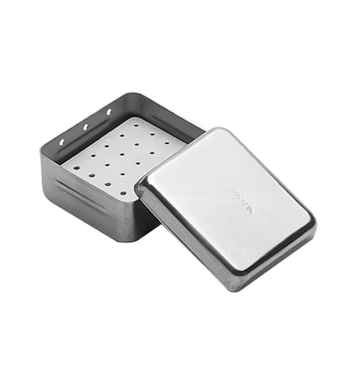 Estojo de Inox com 30 Furos