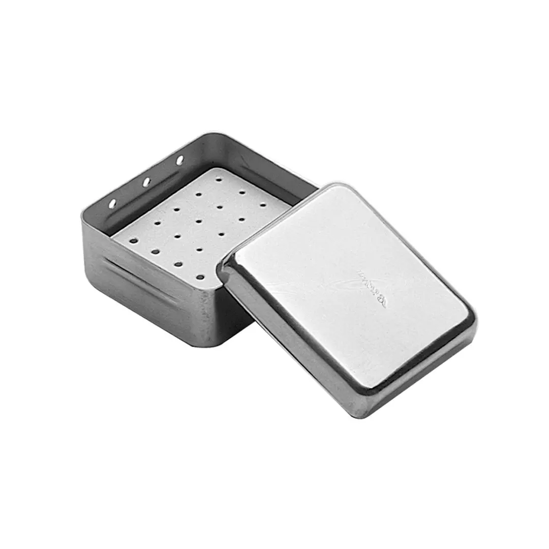 Estojo de Inox com 30 Furos