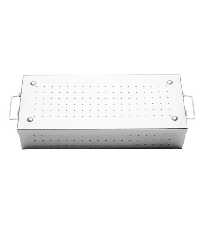 Estojo Perfurado 42 x 18 x 09 cm Autoclavável