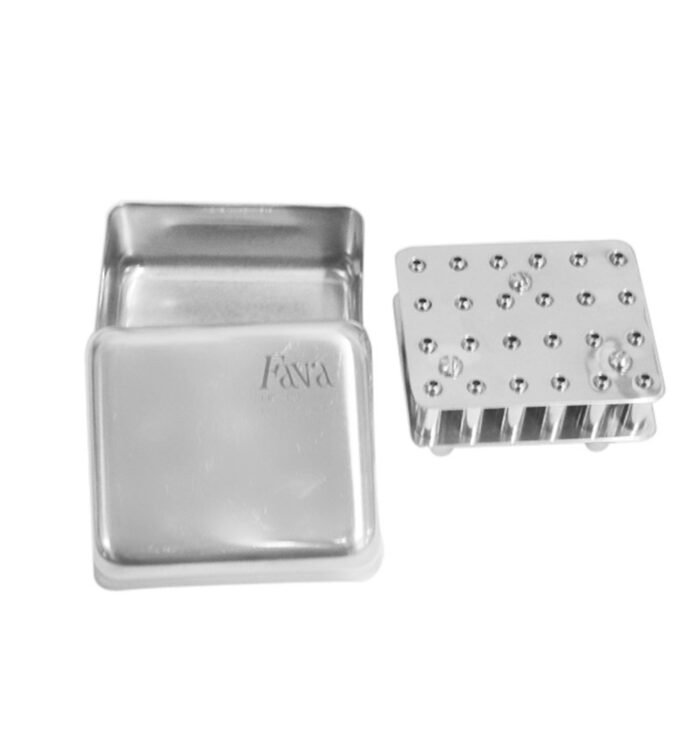 Estojo 07 x 06 x 05 cm P/ Endo P/ 24 Furos