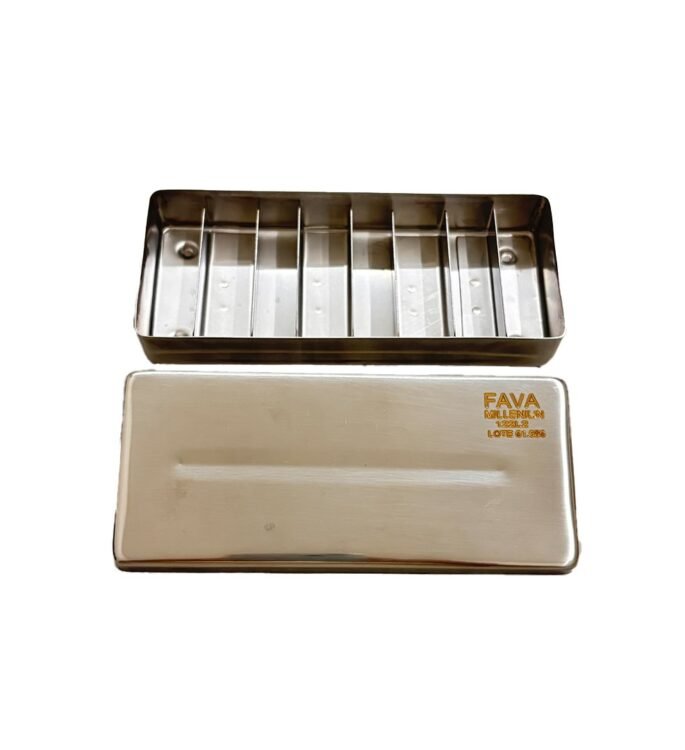 Estojo 12 x 05 x 02 cm P/ Endo C/ 08 Divisões Milleniun