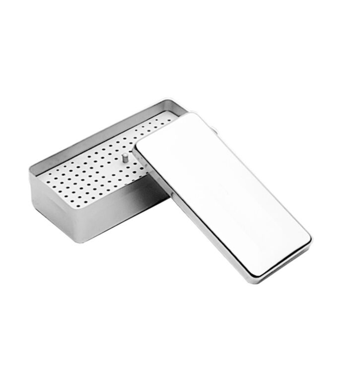 Estojo 18 x 08 x 05 cm P/ Endo 108 Furos Placa Alumínio