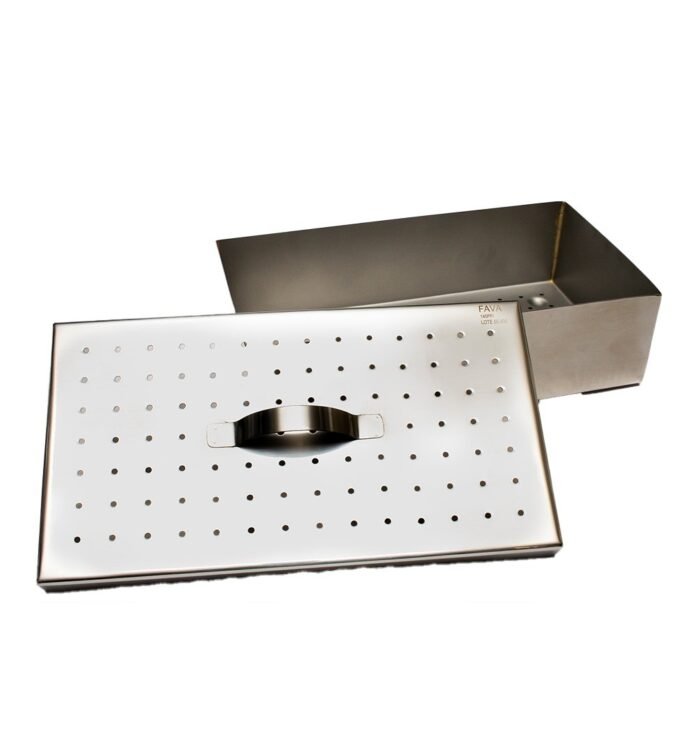 Estojo Perfurado 30 x 16 x 08 cm Autoclavável