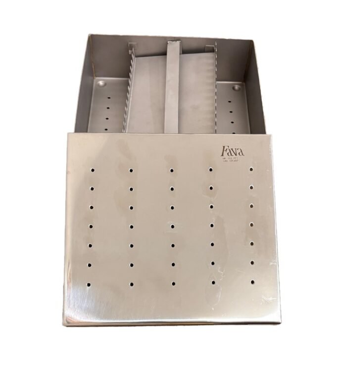 Estojo 21 x 20 x 07 cm P/ Perio P/ 30 Instr. Perfurado