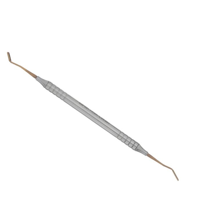 Espátula Titânio Dupla 1/2 Fava